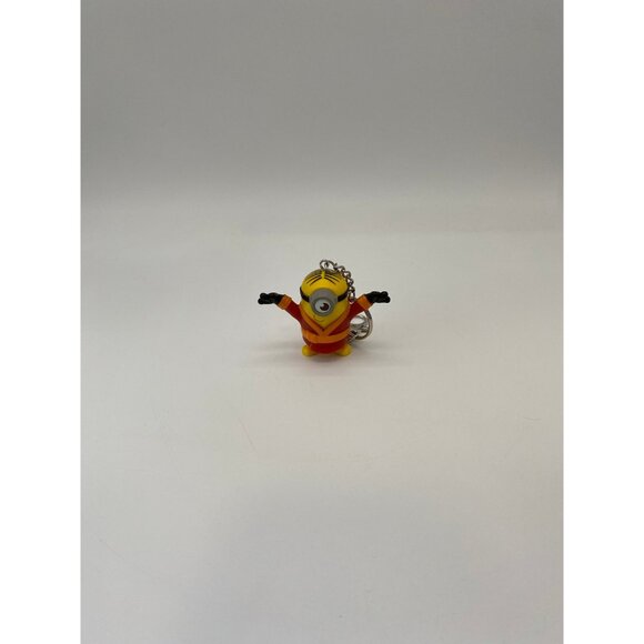 Upcycled Despicable Me Minion Karate Keychain Charm for Purses - Retro Toy - Picture 4 of 5